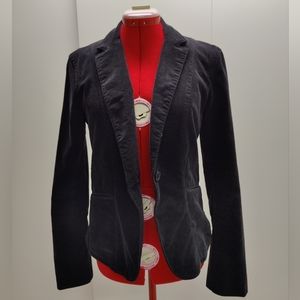 Black corduroy blazer